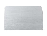 Alu silber Piattino Alu argento 20,5x14 cm