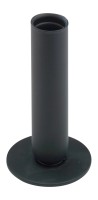 Eisen schwarz Candelero negro H 12 cm