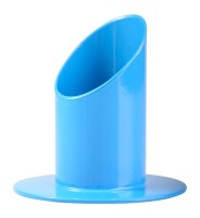 Portacandela blu D 4 cm