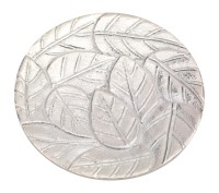 Alu silber Piattino ottica argento D 14 cm Alluminio