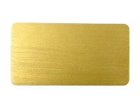 Alu gold Piattino Alu ottonato 30x16 cm