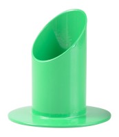 Portacandela verde D 4 cm