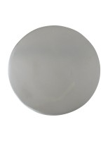 Edelstahl matt Piatto, acciaio inossidabile, opaco D 14 cm