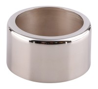 Messing vernickelt Candle cap nickel plated D 8 cm