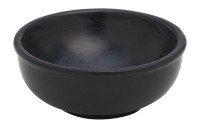 Speckstein schwarz Incense bowl black D 10 cm