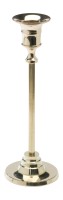 Messing Candlestand brass H 20 cm