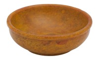 Speckstein bernstein Incense bowl amber D 10 cm