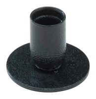 Candelero negro H 4,5 cm